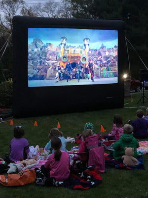 Elite Outdoor Movies Home 10' Inflatable Screen