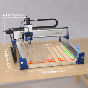 PROVerXL 2x2 CNC Router with Vectric Sotware, Professional Grade Precision & Pre-Assembled Modular Design