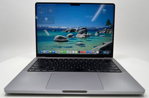 MacBook Pro (2023) 14-inch – Apple M3 • 10-Core GPU – 8GB RAM 512GB SSD – Space Gray (Read)