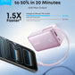 Anker Nano Power Bank (10K, 45W, Built-In Retractable USB-C Cable)