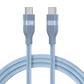 Anker USB-C to USB-C Cable (3 ft / 6 ft, 240W, Upcycled-Braided)
