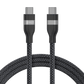 Anker USB-C to USB-C Cable (3 ft / 6 ft, 240W, Upcycled-Braided)