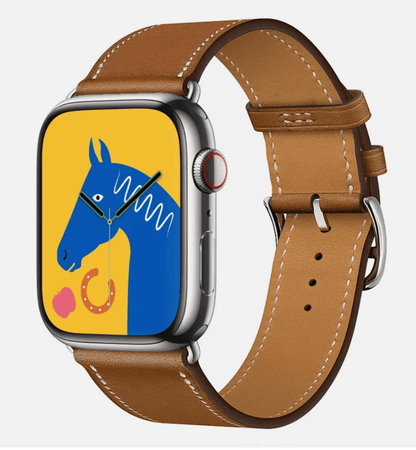 Faux hermes apple watch band discount
