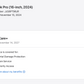 MacBook Pro (2024) 16-inch Nano Texture – M4 Max 16-Core • 40-Core GPU – 64GB RAM 2TB SSD – AppleCare+ Until 11/27