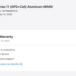 Apple Watch Series 11 (2025) – 46mm • GPS • Cellular – Black Silicone Band – Warranty 5/27