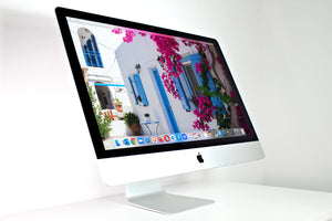 Side shot of 2019 iMac 27"