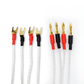 Premium 4N OCC Silver Speaker Wire Set