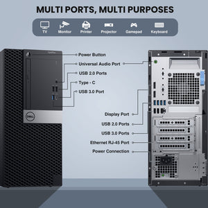 Dell OptiPlex Business Desktop Intel 3.80GHz Windows 11