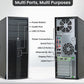 HP Tower Compaq Business Gaming Desktop Intel 3.20GHz 256GB SSD + 500GB HDD