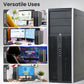 HP Tower Compaq Business Gaming Desktop Intel 3.20GHz 256GB SSD + 500GB HDD