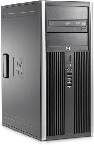 HP Tower Desktop Business PC Intel 3.10GHz 500GB HDD with 19" LED Wifi Speakers Windows 11