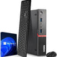 Lenovo ThinkCentre Business Desktop Intel 3.10 GHz Windows 11 Pro With 24 Inch LED