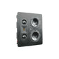 Theatrus T65W 3-Way Dual 6.5" Cinema/Studio In-Wall Installation Speaker