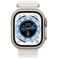 Apple Watch Ultra 49mm Titanium | GPS + Cellular | Ocean Band (White) – Open Box / Excellent