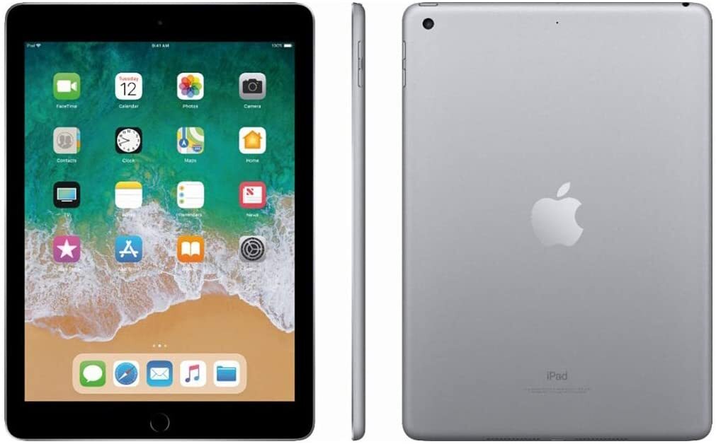 Apple iPad 6 (2018) 9.7-inch Display – 32 GB – Space Gray (WiFi) (Refu