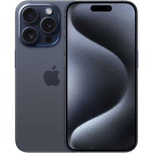 Apple iPhone 15 Pro Max – 6.7" Display – 256GB – Blue Titanium (Unlocked) – Very Good