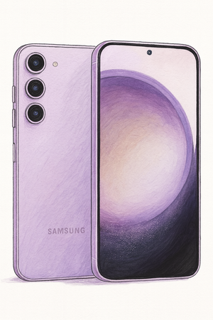 Samsung Galaxy S23 Plus S916U – 256GB – Lavender – Unlocked – Good (Refurbished)
