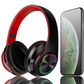 The Perfect Part Super Bass Bluetooth Headphones LED Light