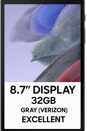 Samsung Galaxy Tab A7 Lite T227U – 8.7" Display – 32GB – Gray (Verizon) – Excellent