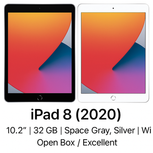 Apple iPad 8 (2020) 10.2″ | 32 GB | WiFi – Open Box