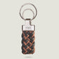 Trenzao leather key ring