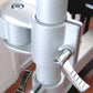 DVC04-F Rolling Pole Computer Workstation - Sit to Stand - Height Adjustable
