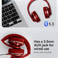 Voistek TH20S Bluetooth 5.3 & 3.5 mm Jack Over‑Ear Ear‑Cup