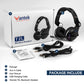 Wantek T2L  Wireless Noise-Canceling Headset  Black