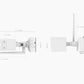 XP-4KBC: 8MP Fixed Lens IP Wireless Battery Camera w/Active Deterrence w/Audio
