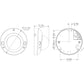 XP-5AI-FMD: 5MP Fixed Lens IP Mini Dome Camera w/AI