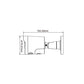 XP-4AD-FB: 4MP Fixed Lens IP Bullet Camera w/Active Deterrence w/Full Color w/SMD