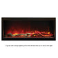 Amantii 26-Inch to 48-Inch Traditional Built-in Smart Electric Fireplace Insert