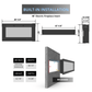 Amantii 26-Inch to 48-Inch Traditional Built-in Smart Electric Fireplace Insert