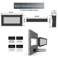 Amantii 26-Inch to 48-Inch Traditional Built-in Smart Electric Fireplace Insert