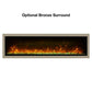 Amantii SYMMETRY Built-in Electric Fireplace with Two Flame Styles and Touchpad