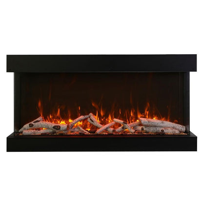 Amantii TRU-VIEW XT Indoor/Outdoor 3-Sided Smart Electric Fireplace