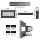 Amantii SYMMETRY Bespoke Built-In/Wall Mounted Smart Electric Fireplace with Sound