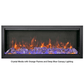 Amantii SYMMETRY Bespoke Extra Tall Built-In Smart Electric Fireplace with Sound