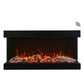 Amantii TRU-VIEW XT Indoor/Outdoor 3-Sided Smart Electric Fireplace