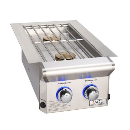 American Outdoor Grill L-Series Double Side 15-Inch Built-In Gas Burner