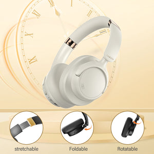 812-B Wireless Headphones Active Noise Cancellation Over-Ear Design