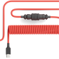 Aviator Coiled USB C Cable