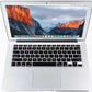 2013 Apple MacBook Air Laptop 11-inch – 1.3GHz Intel i5 4GB RAM 256GB SSD Silver