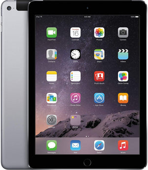 Apple iPad Air 2nd Generation, 16GB, Wifi + Unlocked All Carriers - Space Gray (Used)