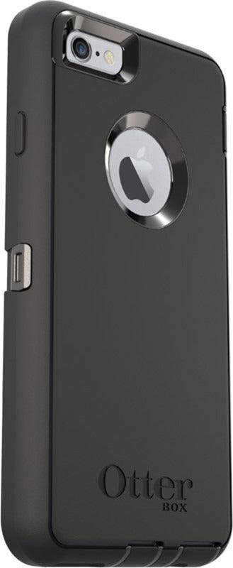 OtterBox DEFENDER SERIES Case & Holster for Apple iPhone 6 Plus/6S Plus - Black (Certified Refurbished) - Techable