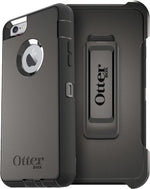 OtterBox DEFENDER SERIES Case & Holster for Apple iPhone 6 Plus/6S Plus - Black (Certified Refurbished) - Techable