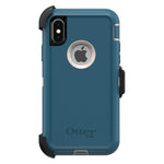 OtterBox DEFENDER SERIES Case & Holster for Apple iPhone X - Big Sur (Certified Refurbished) - Techable