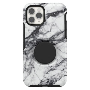 OtterBox Otter+Pop SYMMETRY SERIES Case for Apple iPhone 11 Pro - White Marble (Certified Refurbished) - Techable