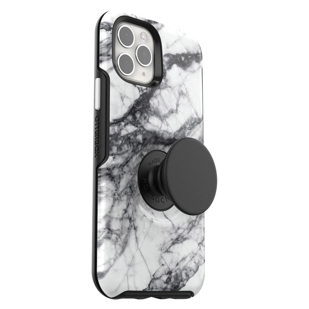 OtterBox Otter+Pop SYMMETRY SERIES Case for Apple iPhone 11 Pro - White Marble (Certified Refurbished) - Techable