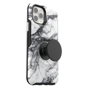 OtterBox Otter+Pop SYMMETRY SERIES Case for Apple iPhone 11 Pro - White Marble (Certified Refurbished) - Techable
